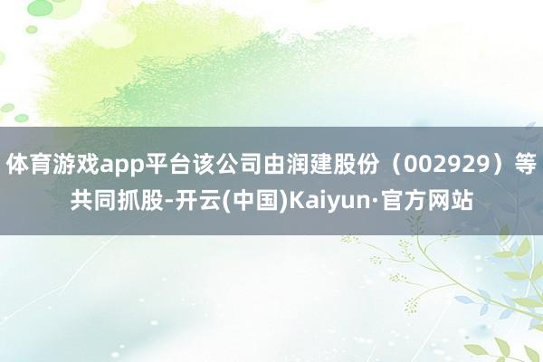 体育游戏app平台该公司由润建股份（002929）等共同抓股-开云(中国)Kaiyun·官方网站